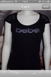 Bebe футболка новая
