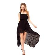 Платье Mango,  короткое впереди,  а сзади длинное