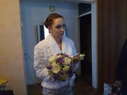 Шубка свадебная белая